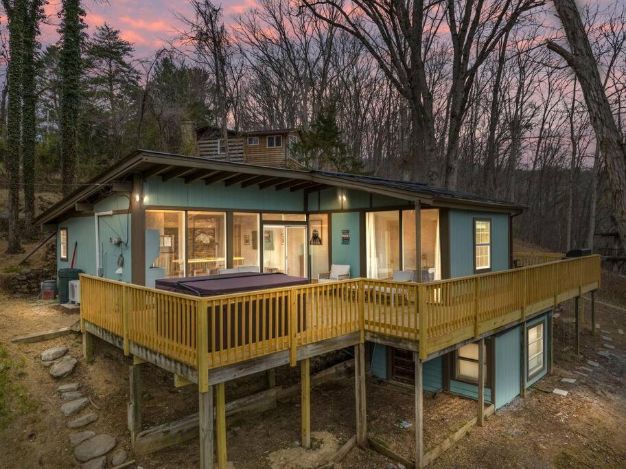 Lazy Lake 3Br Cabin W/ Mtn Views + Hot Tub +Wi-Fi Luray Ngoại thất bức ảnh