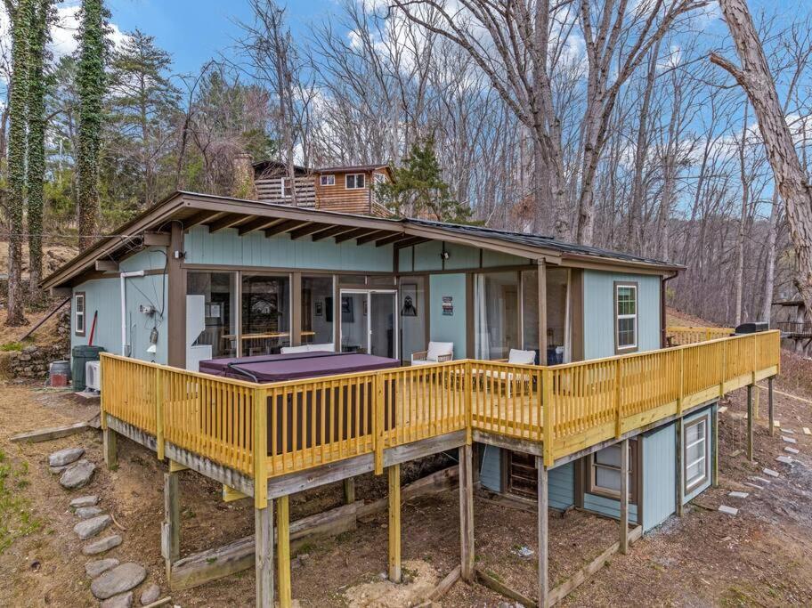Lazy Lake 3Br Cabin W/ Mtn Views + Hot Tub +Wi-Fi Luray Ngoại thất bức ảnh